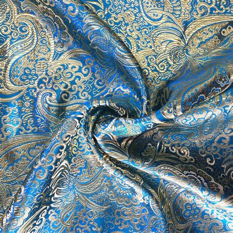 blue check fabric by the yard with metallic thread|buy metallic fabric online.